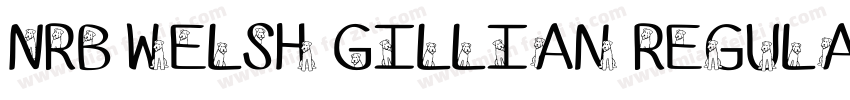 NRB Welsh Gillian Regular字体转换